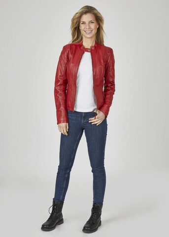 7ELEVEN Between-Season Jacket 'Linny' in Red