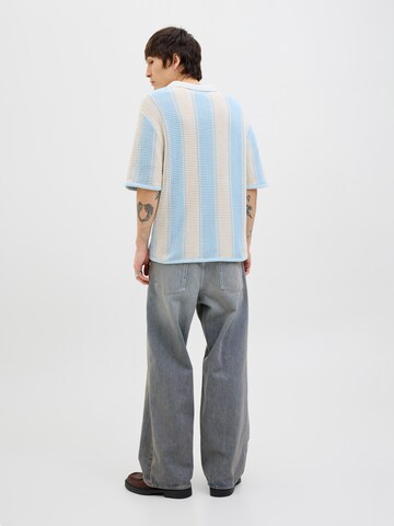 Pull-over 'JORACAPULCO' JACK & JONES en beige