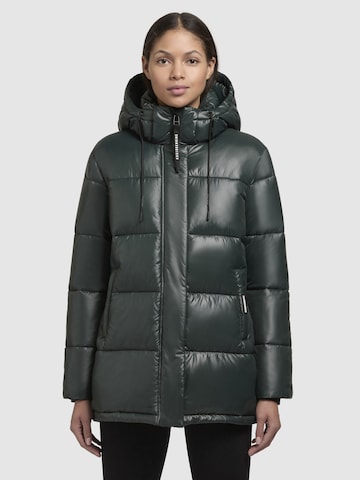 khujo - Chaqueta de invierno 'Word3' en verde: frente