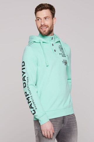 CAMP DAVID Sweatshirt in Blau