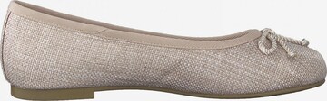 TAMARIS Ballet Flats in Beige