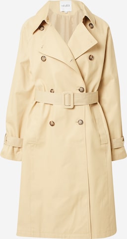 Manteau mi-saison 'Sage' mbym en beige : devant