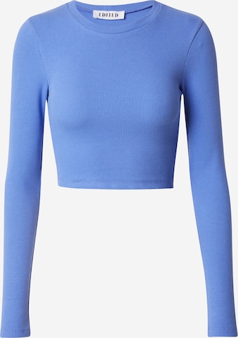 T-shirt 'Oxana' EDITED en bleu : devant