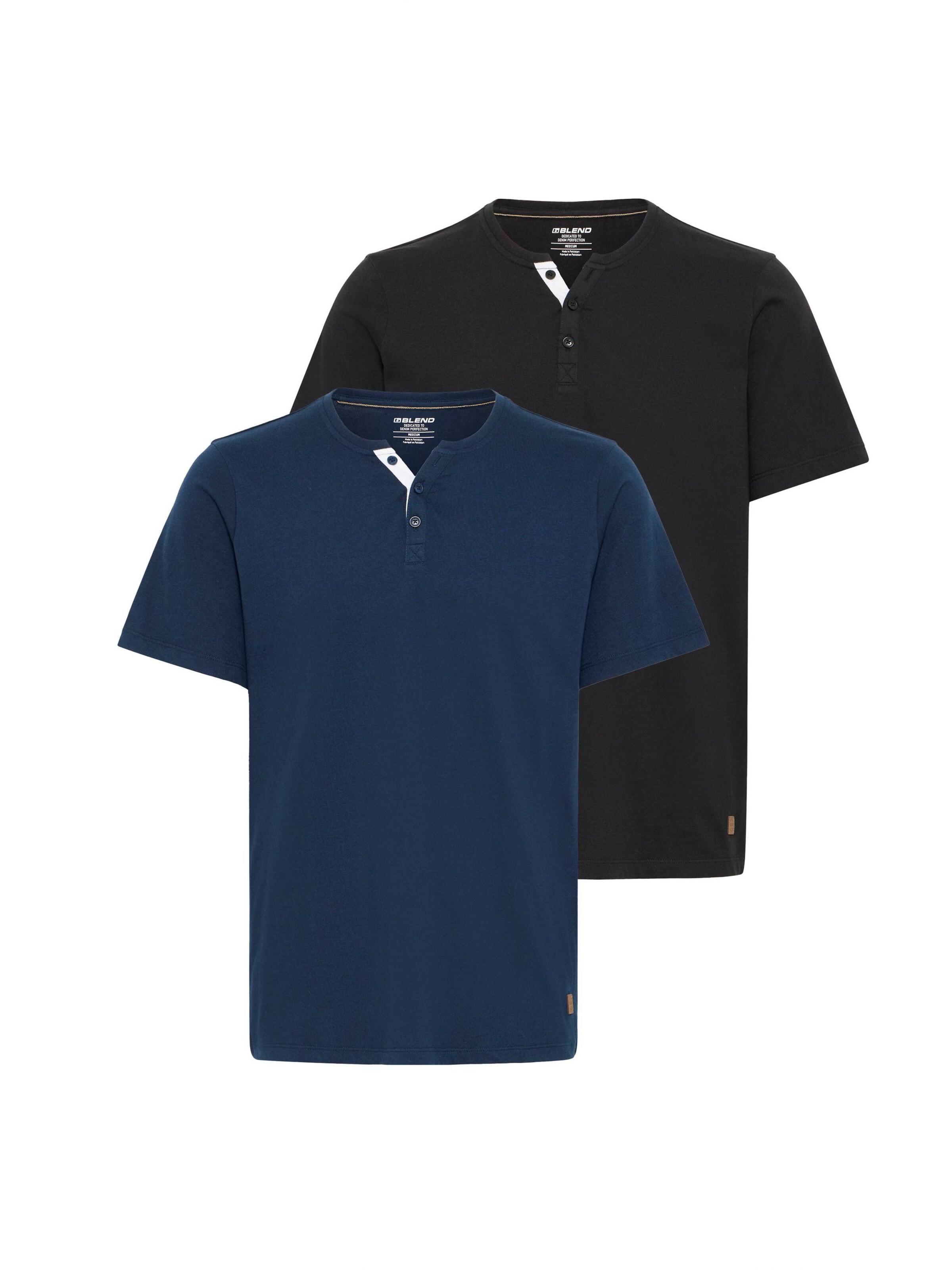 Maglietta 'HOLEY ' di BLEND in blu: frontale