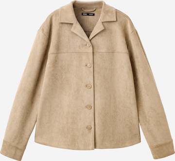 MANGO Between-season jacket in Brown: front