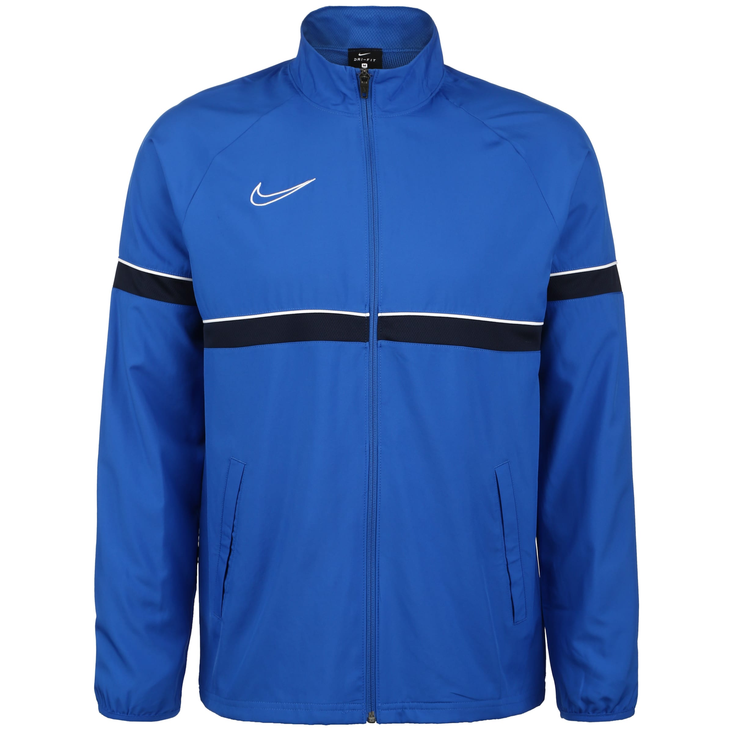 NIKE Sportjacke 'Academy 21' in Blau: Vorderseite
