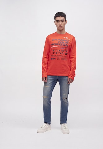 CAMP DAVID Shirt in Orange