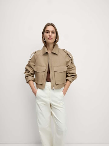 Veste mi-saison Marks & Spencer en beige : devant