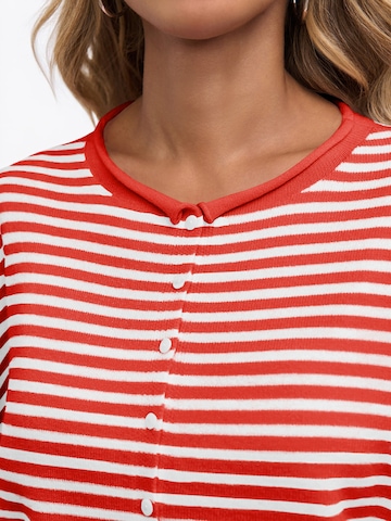 Imily Bela Gebreid vest in Rood