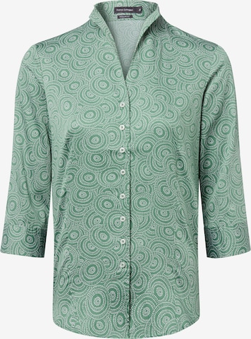 Franco Callegari Bluse in Grün: Vorderseite