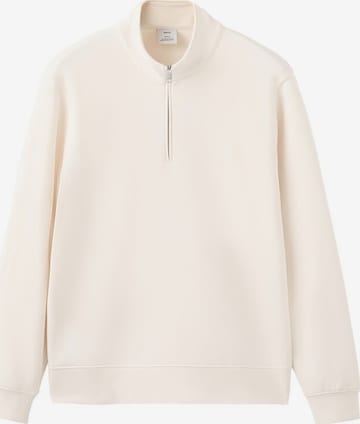 MANGO MAN Sweatshirt in Beige: Vorderseite