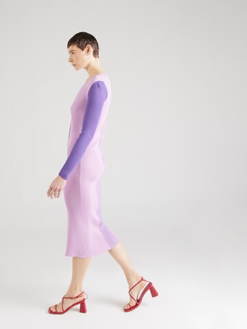 Staud - Vestido de malha 'SHOKO' em roxo