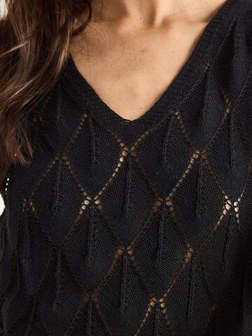 Bianco Lucci Blouse 'Blusen' in Black