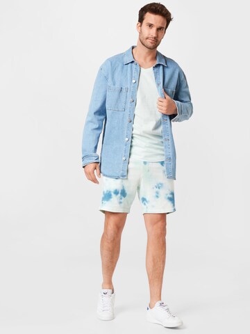 TOM TAILOR DENIM Regular Shorts in Blau