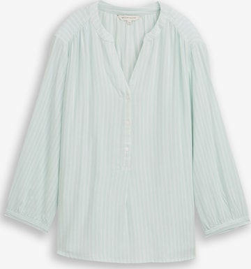 TOM TAILOR - Blusa en verde: frente