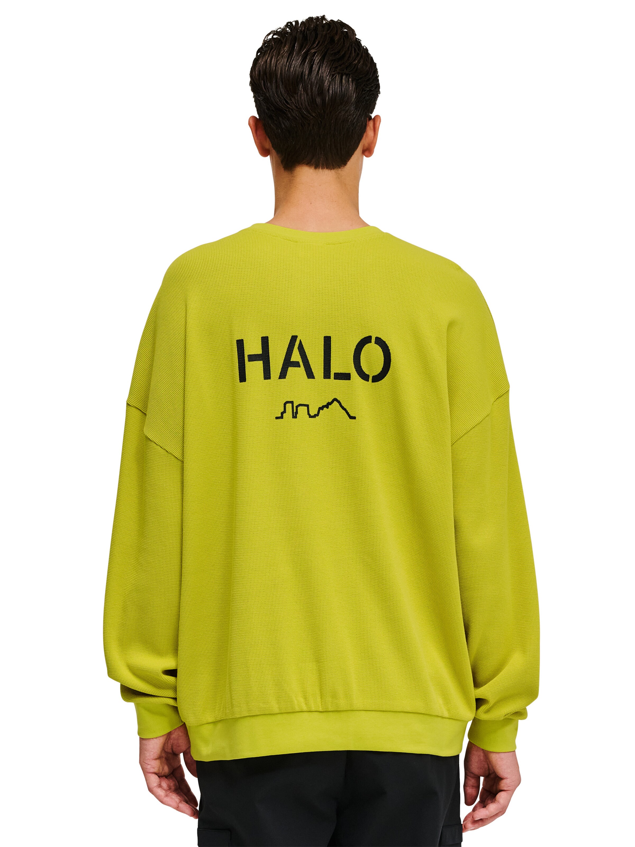 HALO Shirt in Geel
