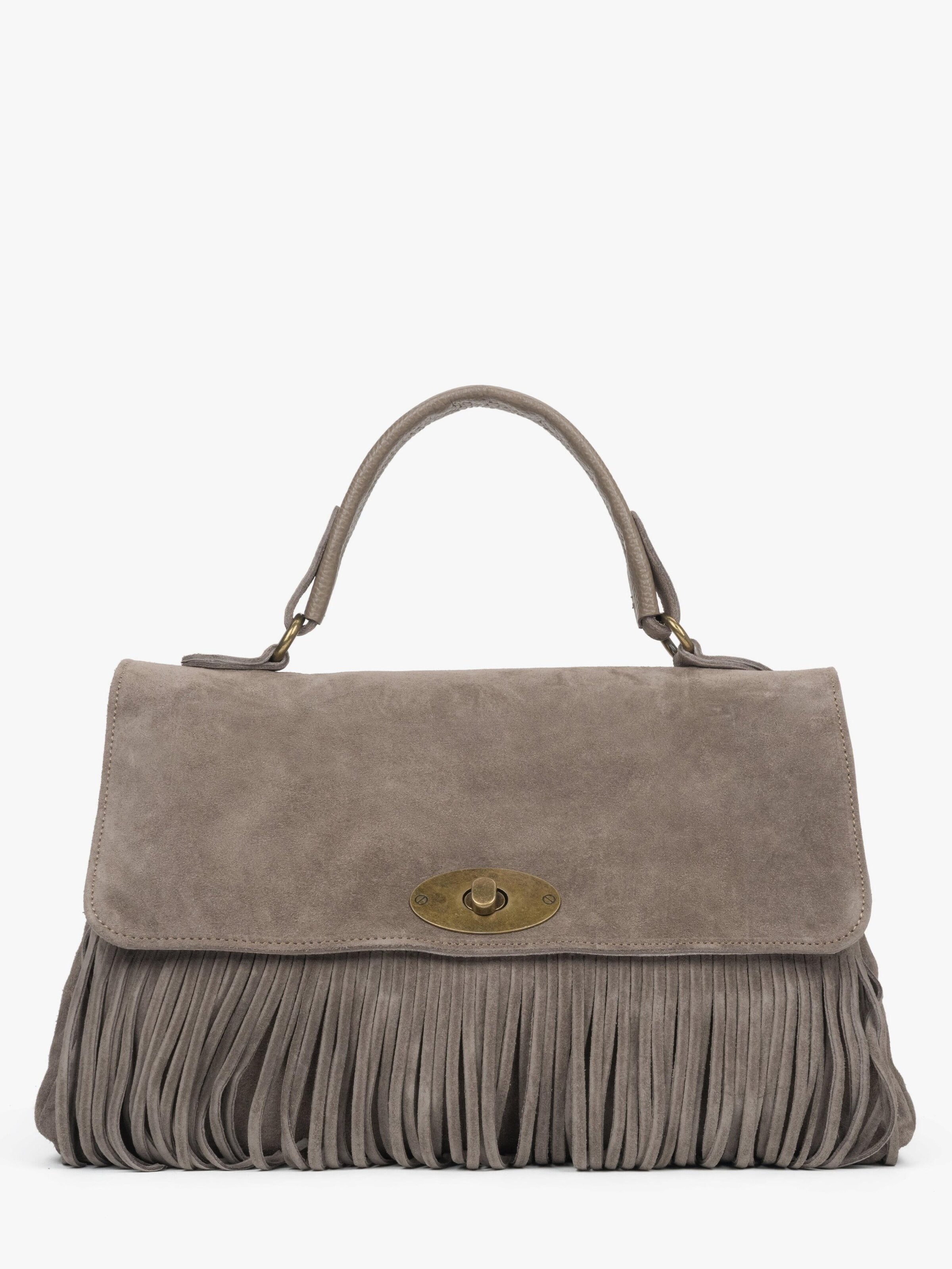 Estro - Bolso de mano '1321' en gris: frente