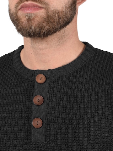 !Solid Pullover 'Terrance' in Schwarz