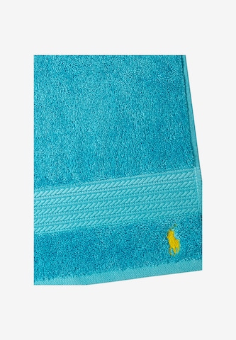 Ralph Lauren Home Washcloth 'POLO PLAYER' in Blue
