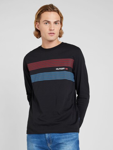 TOMMY HILFIGER Shirt in Zwart: voorkant