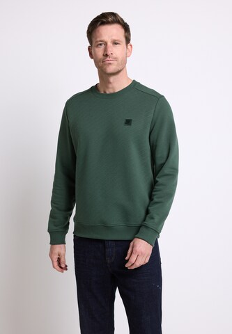 Street One MEN Sweatshirt in Green: front