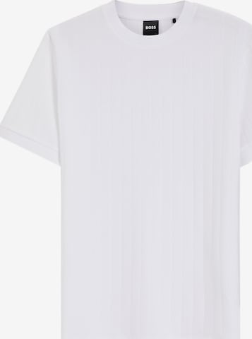 BOSS Shirt in Weiß: Vorderseite