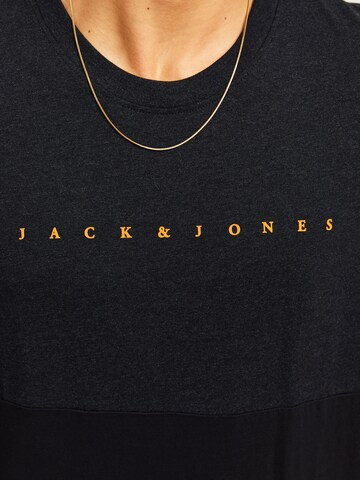 JACK & JONES Μπλουζάκι 'JJStar' σε μαύρο