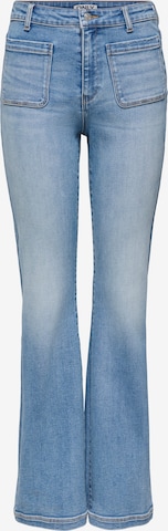 Evazați Jeans 'ONLEMILY MILA' de la ONLY pe albastru: față