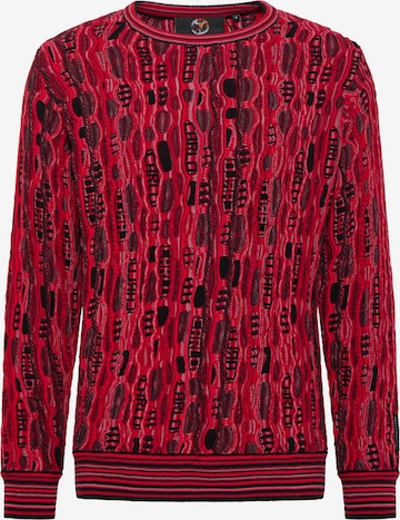 Carlo Colucci Sweater 'De Curtis' in Red: front