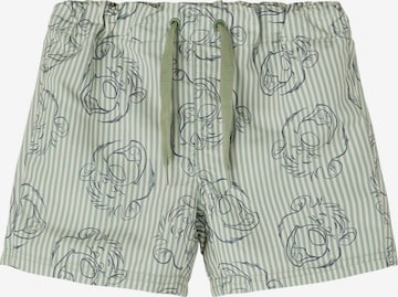 NAME IT Board Shorts in Green: front