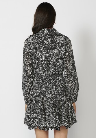 Rochie tip bluză de la KOROSHI pe negru