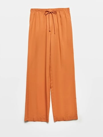 Wide Leg Pantalon 'Hose' Dilvin en orange : devant