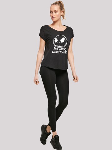 F4NT4STIC Shirt 'Disney Nightmare Before Christmas Nightmare Splatter' in Schwarz