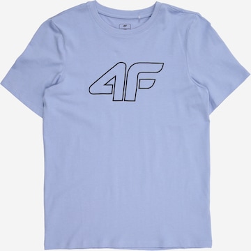 4F Junior Koszulka funkcyjna w kolorze niebieski: przód