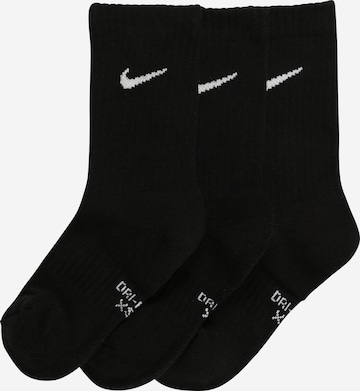 Nike Sportswear Спортивные носки в Черный: спереди