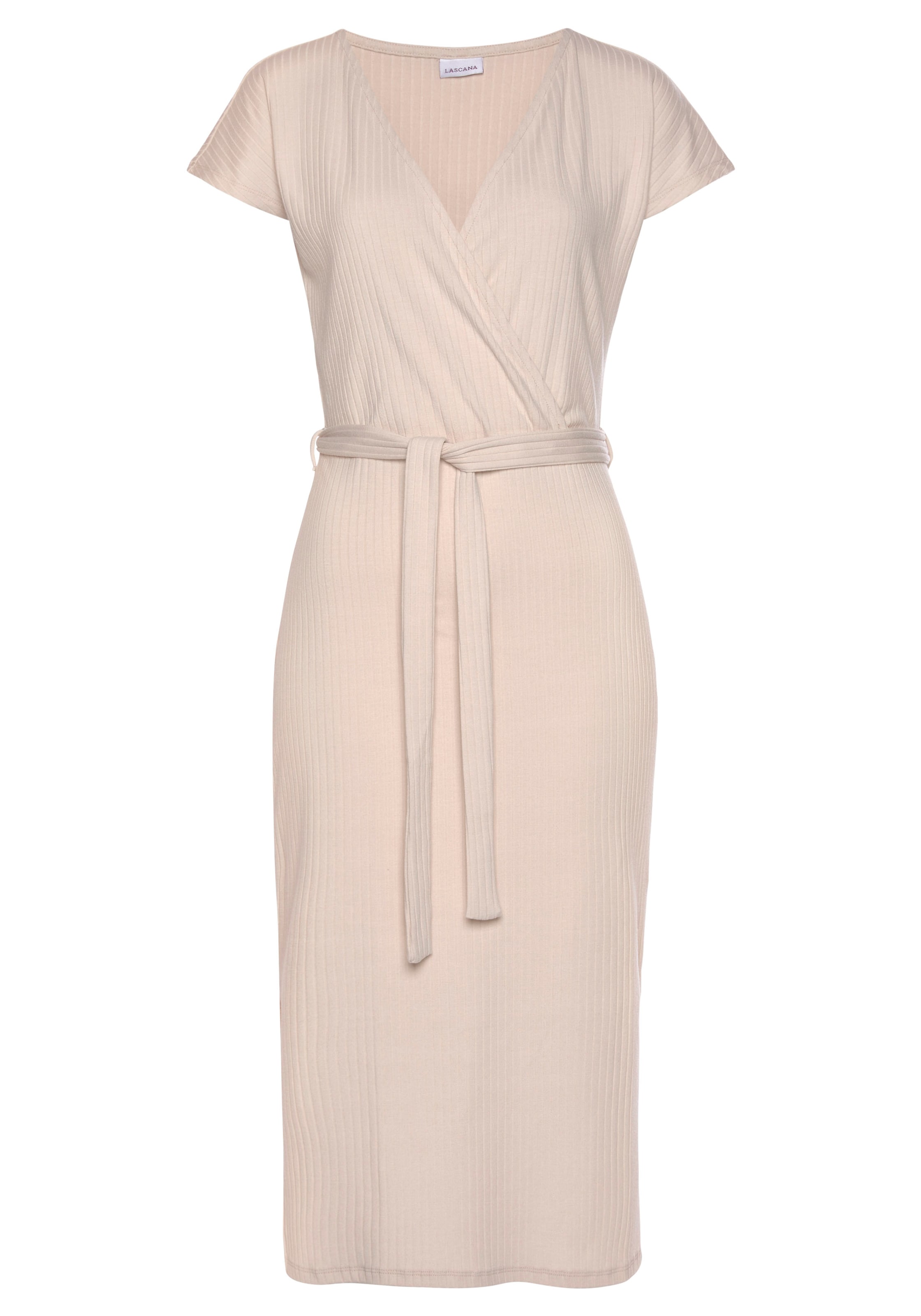 Robe LASCANA en beige : devant