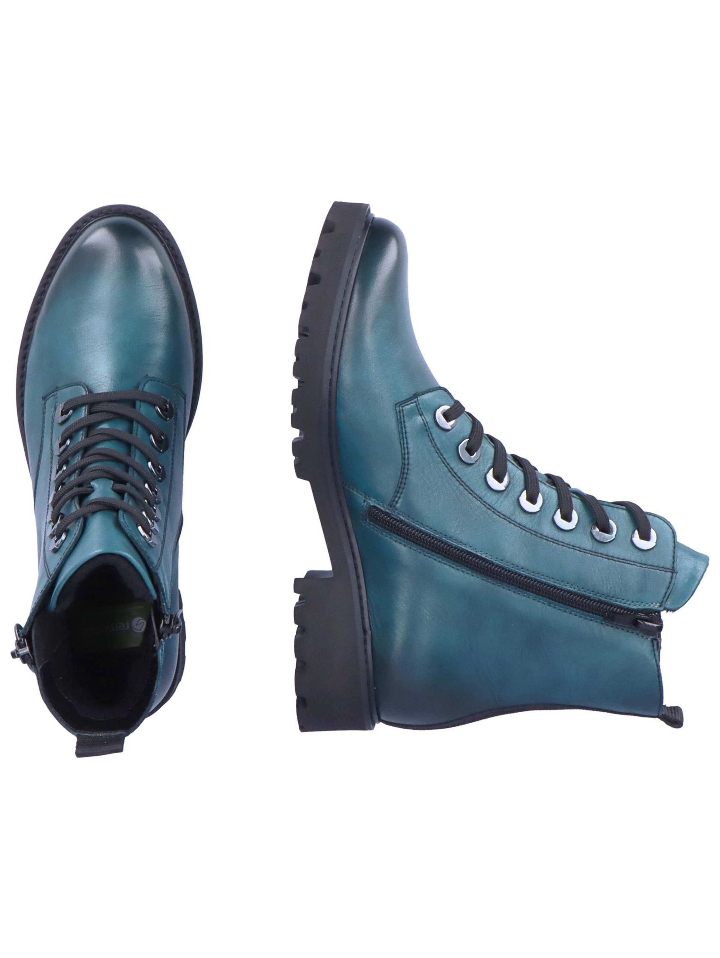 REMONTE Lace-up bootie in Blue