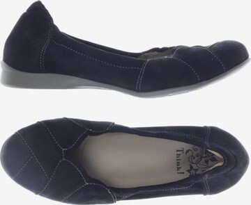 THINK! Flats & Loafers in 36 in Black: front