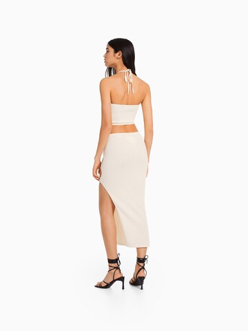 Bershka Nederdel i beige