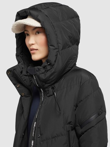 khujo Zimní kabát – černá
