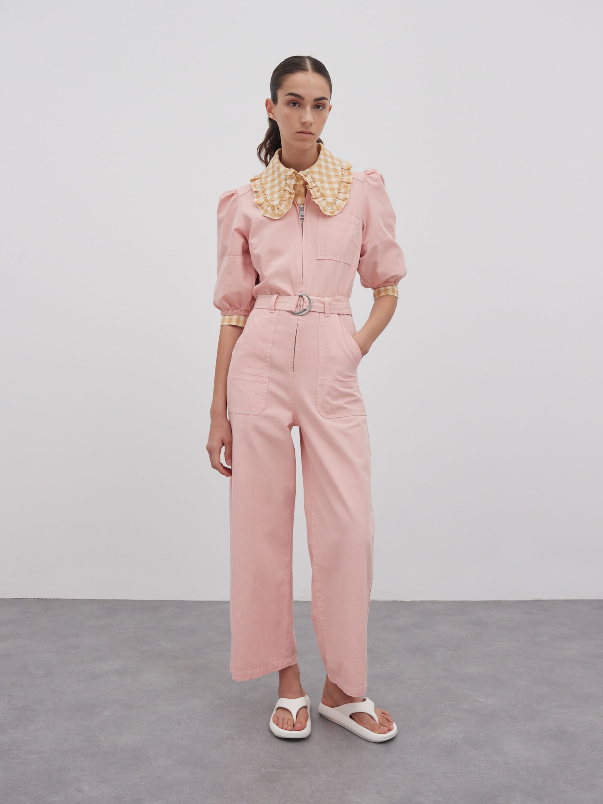 EDITED Produkter Jumpsuit 'Alba' sennep