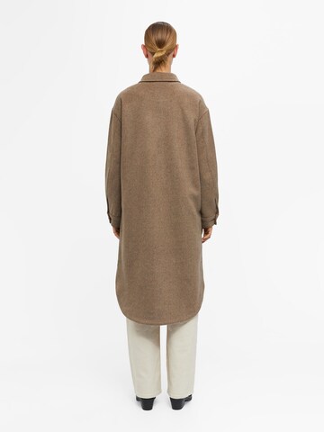 OBJECT Between-Seasons Coat 'Ella' in Brown