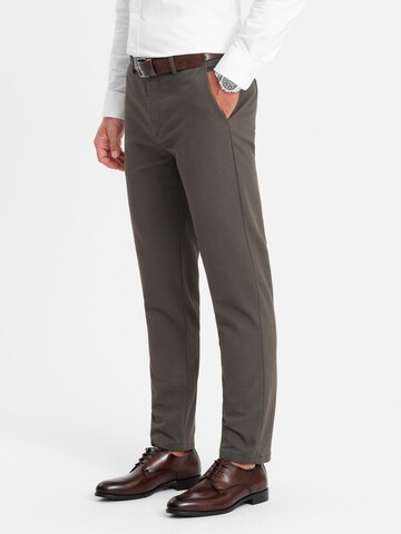 Ombre Slimfit Broek in Groen