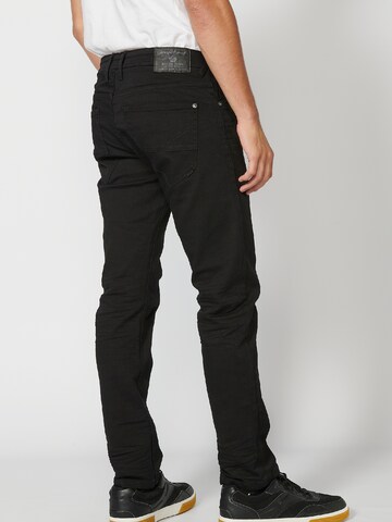 KOROSHI Regular Jeans in Zwart
