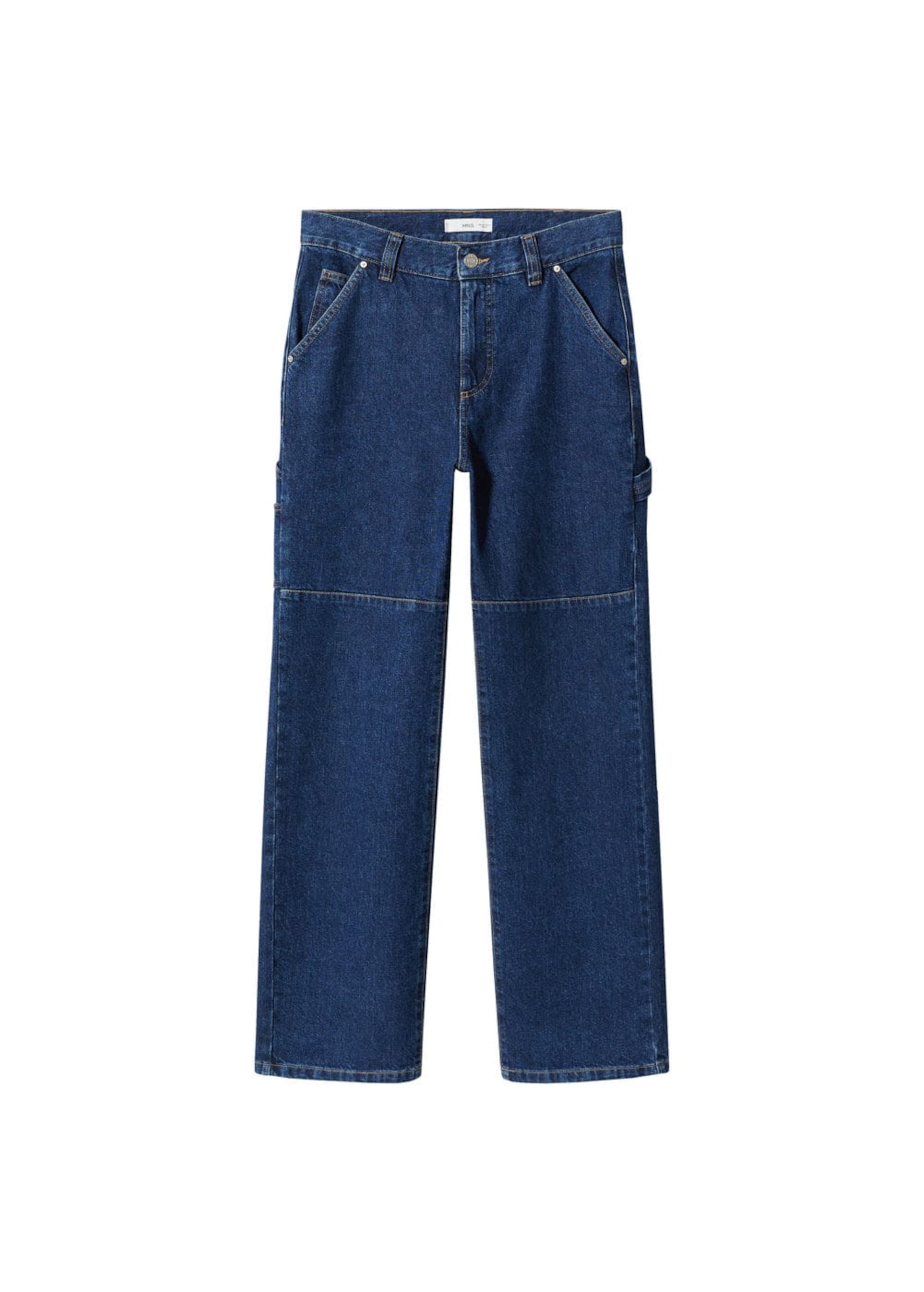 MANGO Широки крачоли Дънки 'kyomi' в синьо: отпред