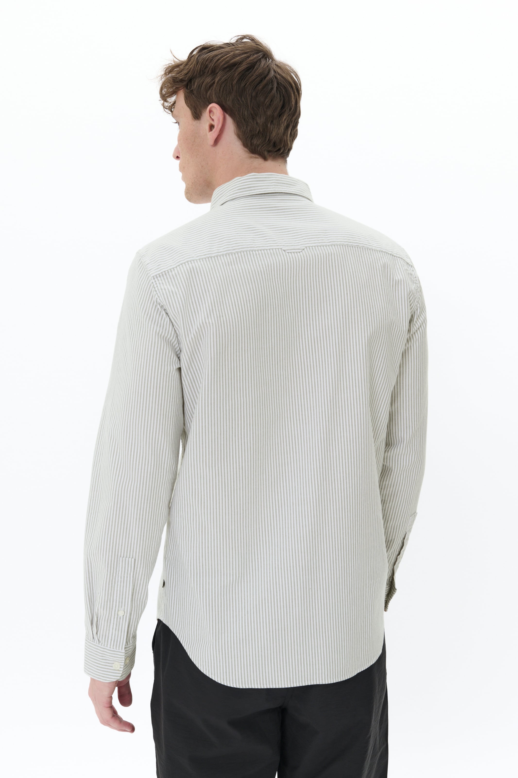 Coupe regular Chemise 'Trostol' Matinique en vert