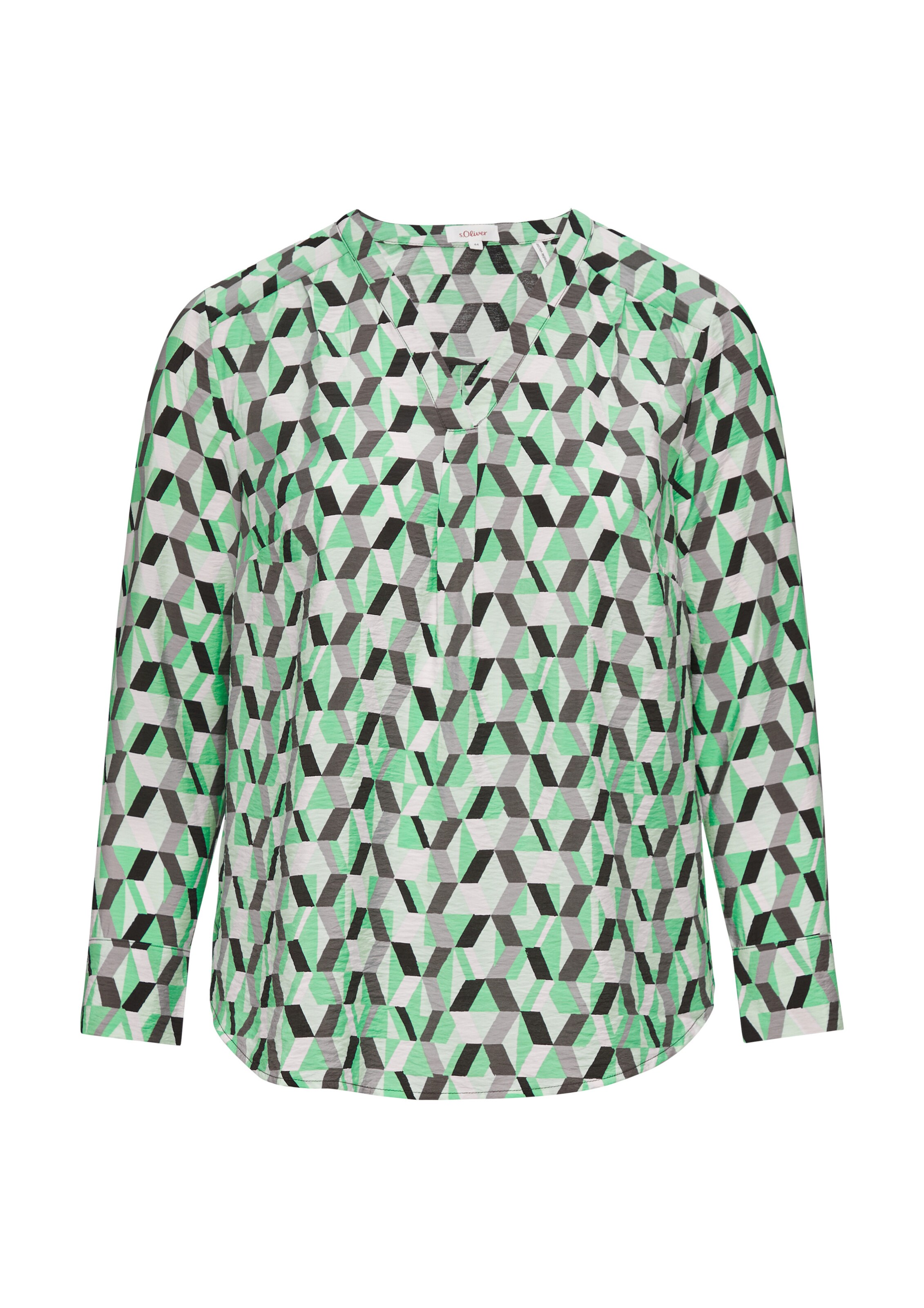 Chemisier s.Oliver Red Label Big & Tall en vert : devant