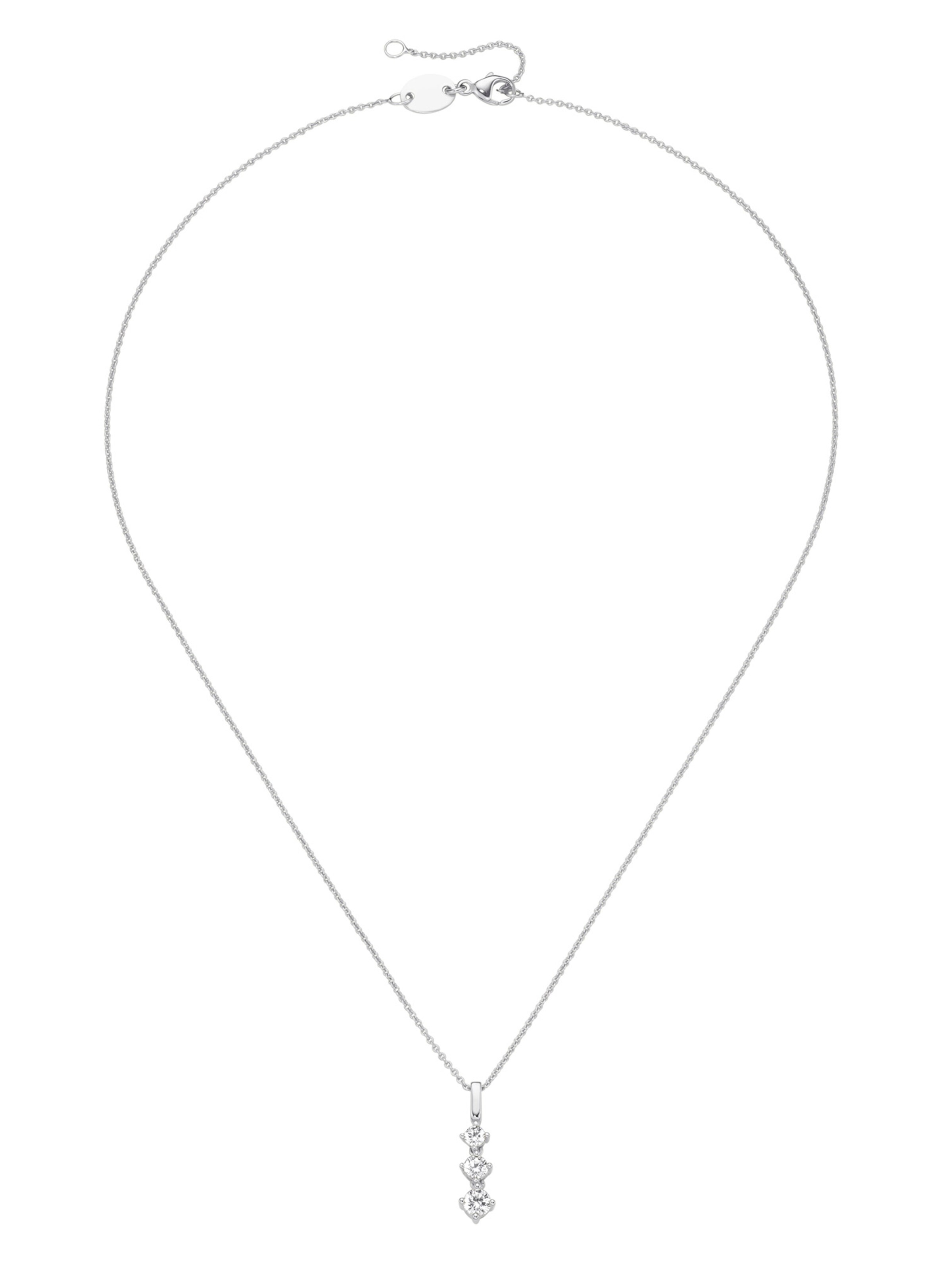 Collana di Smart Jewel in argento: frontale