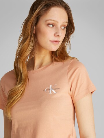 T-shirt Calvin Klein Jeans en orange