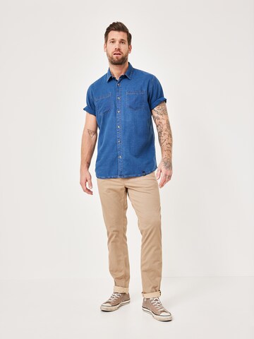 PADDOCKS Regular fit Button Up Shirt in Blue